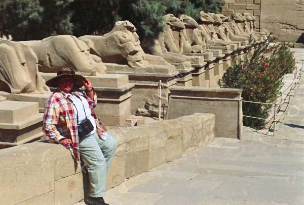 Avenue of Ram Headed Sphinxes, Karnac Temple, Luxor